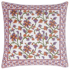 Paoletti Mentera Cushion 50cm - Lilac/Coral