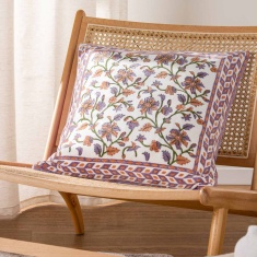 Paoletti Mentera Cushion 50cm - Lilac/Coral