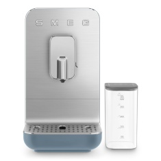 Smeg BCC13SBMUK Bean to Cup Automatic Coffee Machine With Milk System - Storm Blue