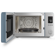 Smeg MOC02SBMUK 900W Combi Microwave with Oven Air Fry & Grill 27L - Storm Blue