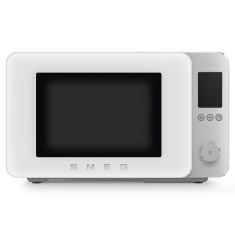 Smeg MOC02WHMUK 900W Combi Microwave with Oven Air Fry & Grill 27L - White