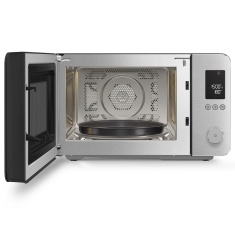 Smeg MOC02BLMUK 900W Combi Microwave with Oven Air Fry & Grill 27L - Black