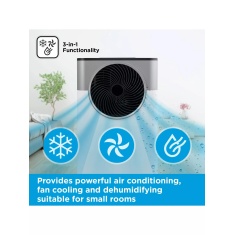 Black & Decker BXAC40033GB Portable 7000 BTU 3-in-1 Smart Air Conditioning Unit