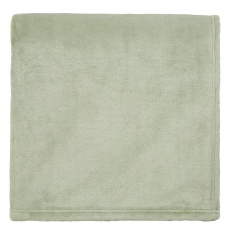 Helena Springfield Calico & Chalk Snug Fleece Throw 140x180cm - Green Helena Springfield Calico & Chalk Snug Fleece Throw 140x180cm - Green