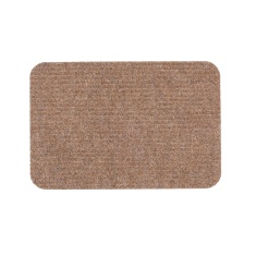Likewise Matting Mallin Ribbed Door Mat 80x50cm - Beige