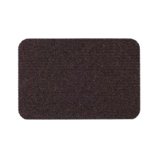 Likewise Matting Mallin Ribbed Door Mat 80x50cm - Brown