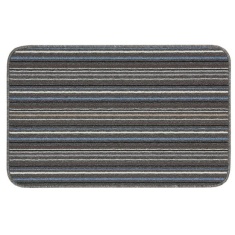 Likewise Matting Stockholm Sriped Door Mat 80x140cm - Lead/Light Blue