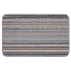 Likewise Matting Stockholm Striped Door Mat 80x140cm - Grey/Clay