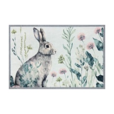 Likewise Matting Knightsbridge Hare Door Mat 70x50cm - Multi
