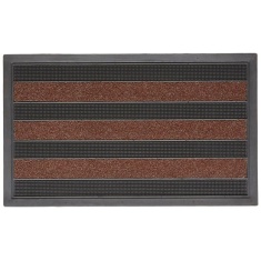 Likewise Matting Cactus 75x45cm Door Mat - Brown