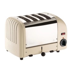 Dualit 40380 Classic Vario AWS 4 Slot Toaster - Cream