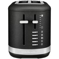 KitchenAid 5KMT2109BBK Manual Control 2 Slice Toaster - Cast Iron Black