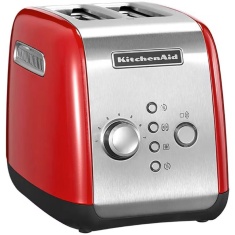 KitchenAid 5KMT221BER Classic 2 Slot Toaster - Red