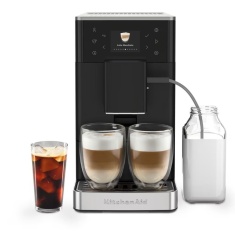 KitchenAid 5KES8453BBM Fully Automatic Espresso Machine with Iced Coffee KF3 - Matte Black