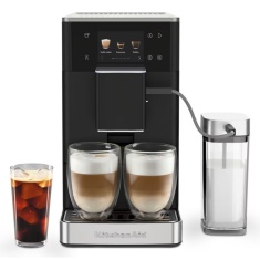 KitchenAid 5KES8454BBM Fully Automatic Espresso Machine with Iced Coffee KF4 - Matte Black