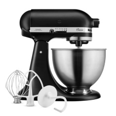 KitchenAid 5K45SSBBM Mixer Tilt-Head Classic Stand Mixer 4.3L - Matte Black