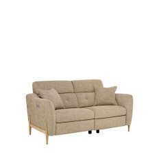 Ercol Bronte Medium Power Recliner Sofa in Fabric