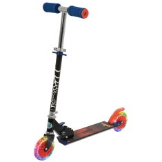 Spiderman Folding Inline Scooter with Light Up Wheels