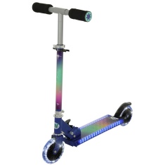 MoVe Electro Lite Folding Inline Scooter - Blue/Purple