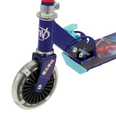 KPop Demon Hunters Folding Inline Scooter with Light Up wheels