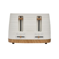 Morphy Richards 243102 4 Slice Toaster - China Clay (White)