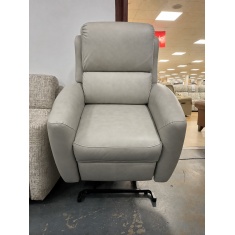 G Plan Hamilton Dual Elevate Lift & Rise Chair in Regal Chalk Leather