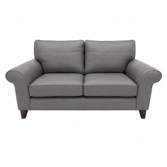 The Lounge Co Penelope 2.5 Seater Sofa in Dallas Charcoal Leather