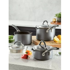 Circulon A1 ScratchDefense 3 Piece Saucepan Set