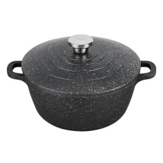 Denby Granite Finish Cast Aluminium 24cm Casserole Dish