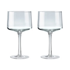 Denby Contemporary Clear Gin Glass Set of 2