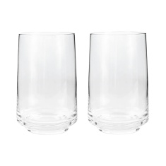 Denby Contemporary Clear Large Tumbler Set of 2