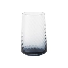Denby Fluted Large Tumbler Set of 2 - Blue