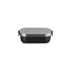 Le Creuset On The Go Lunch Box 900ml - Satin Black