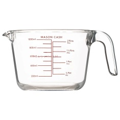 Mason Cash Classic Collection Glass Measuring Jug 1L Mason Cash Classic Collection Glass Measuring Jug 1L