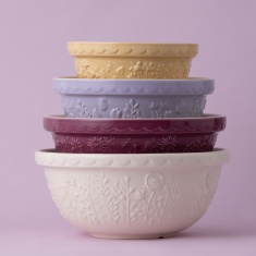 Mason Cash In The Meadow Tulip Mixing Bowl 24cm - Lilac