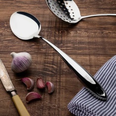 Sabatier Mirror Polished Stainless Steel Serving Spoon