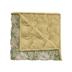 Morris & Co Windrush Quilted Throw 265x260cm - Gold