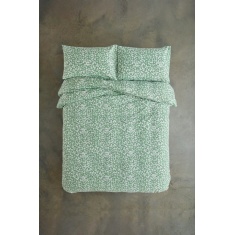 Deyongs Dainty Floral Duvet Set - Green