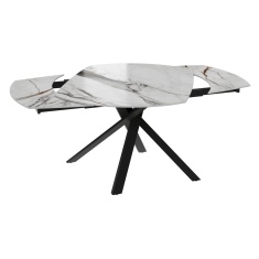 Akante Kheops Extending Dining Table - Florentino Marble