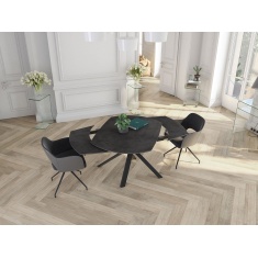 Akante Kheops Extending Dining Table - Havana