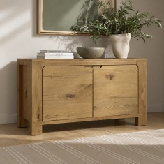 Quake Small Sideboard - Oak
