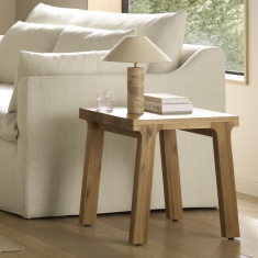 Quake Side Table - Oak