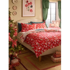 Cath Kidston Christmas Nutcracker Scene Single Duvet Set - Red