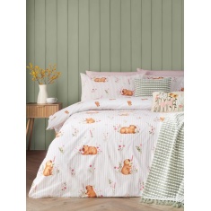 Catherine Lansfield Happy Capybara Duvet Set - Natural Catherine Lansfield Happy Capybara Duvet Set - Natural