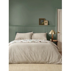 Catherine Lansfield Mallards Brushed Duvet Set - Cream Catherine Lansfield Mallards Brushed Duvet Set - Cream