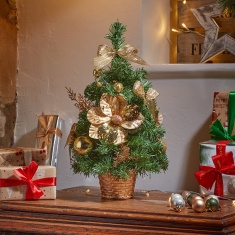 Smart Garden Golden Fir Christmas Tree 40cm