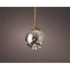 Lumineo Micro LED Ball 19cm Smokey/Classic Warm Lumineo Micro LED Ball 19cm Smokey/Classic Warm