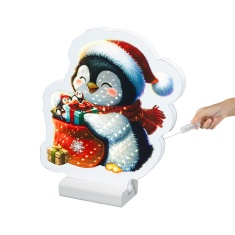 Lumineo Penguin Infinity Light 22cm