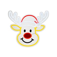Lumineo Neon Reindeer Light 40cm