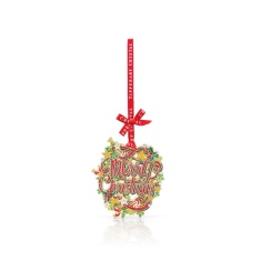 Sparkle 'Merry Christmas' Tree Decoration